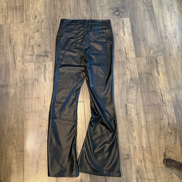 Jordache Sleek Black Flare Pants - Picture 8 of 9